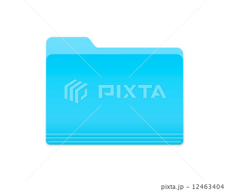Blue Folder Icon 12463404