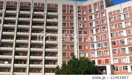 modern establishment many-storied building 12463867