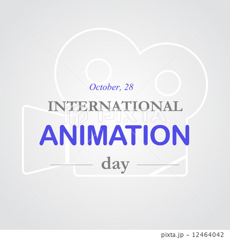 World animation day, October, 28 12464042