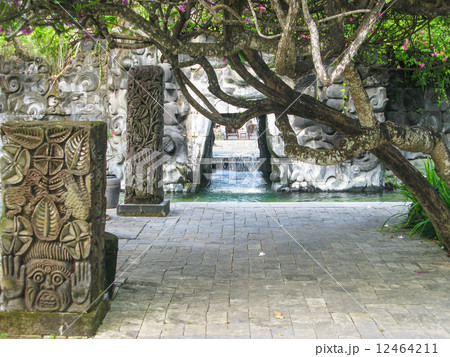 Detail of a pool on Bali 12464211