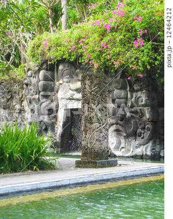 Detail of a pool on Bali 12464212