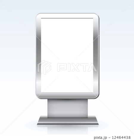 Blank citylight isolated 12464438