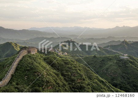 Beijing Great Wall in China, the majestic Great Wall, a symbol of China. Beijing Great Wall in China, the majestic Great Wall, a symbol of China. 12468160