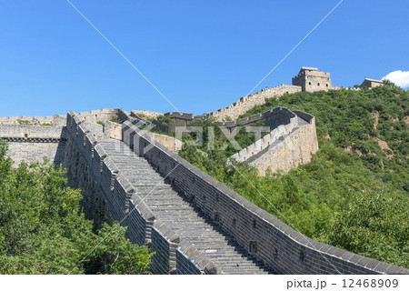 In Beijing, China, the majestic Great Wall. 12468909