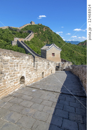 In Beijing, China, the majestic Great Wall. 12468914
