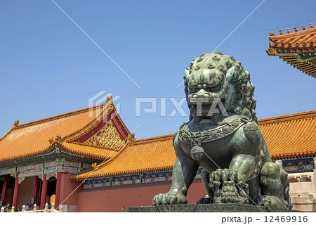 China Beijing Forbidden City, the Palace Museum, the ancient Chinese dynasty. 12469916