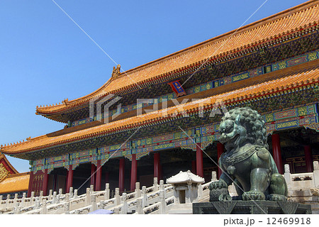China Beijing Forbidden City, the Palace Museum, the ancient Chinese dynasty. 12469918
