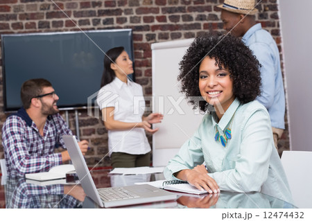 Creative business team in meeting Creative business team in meeting 12474432