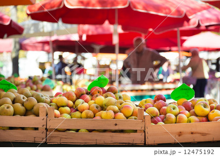 Fruit market stall. 12475192