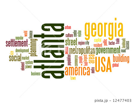 Atlanta word cloud Atlanta word cloud 12477403