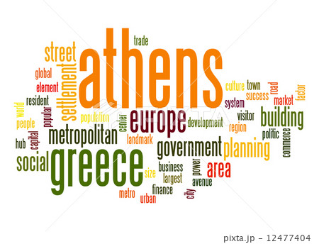Athens word cloud Athens word cloud 12477404