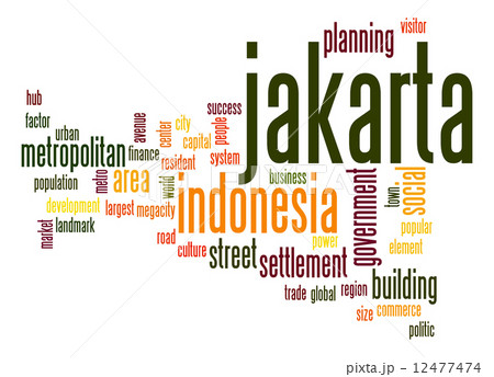 Jakarta word cloud Jakarta word cloud 12477474