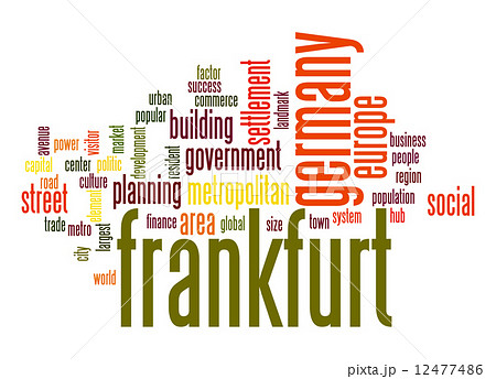 Frankfurt word cloud Frankfurt word cloud 12477486
