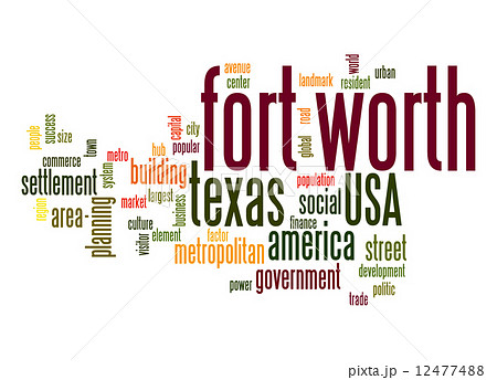 Fort Worth word cloud 12477488