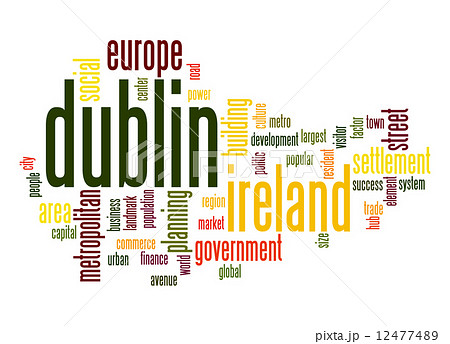 Dublin word cloud 12477489