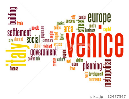 Venice word cloud Venice word cloud 12477547