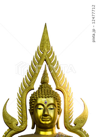 isolate Buddha statue 12477712