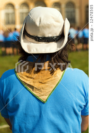 Scout Girl with Hat - Italy Scout Girl with Hat - Italy 12478505