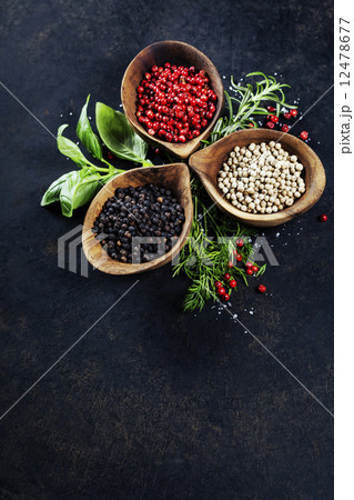 Herbs and spices selection 12478677