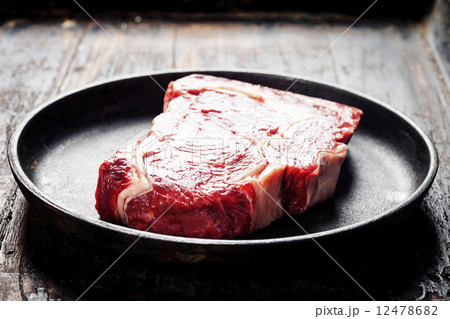 Raw beef steak Raw beef steak 12478682