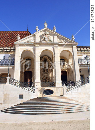 Entrance of Coimbra University, Portugal 12479325
