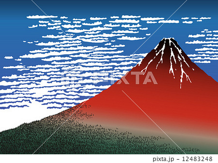 赤富士 12483248