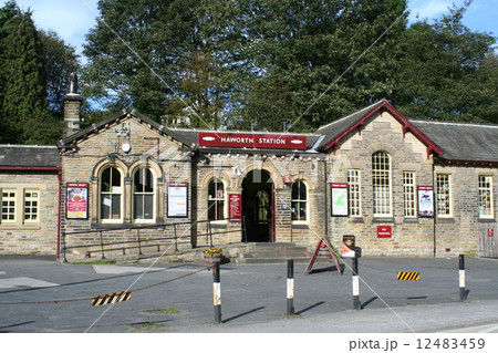 イギリス北部嵐が丘の舞台・ハワースの駅 イギリス北部嵐が丘の舞台・ハワースの駅 12483459