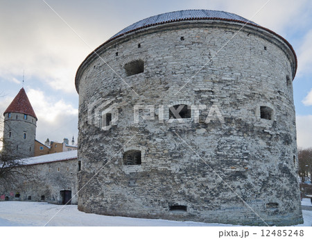 Medieval tower Thick Margarita in Tallinn 12485248