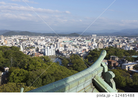 和歌山城からの和歌山市街地 和歌山城からの和歌山市街地 12485488
