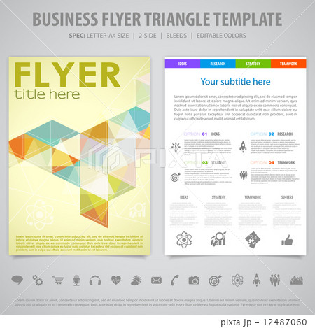 Flyer Design Template 12487060