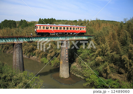 いすみ鉄道キハ52単行運行 いすみ鉄道キハ52単行運行 12489060