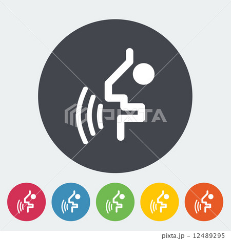 Voice recognition button. Voice recognition button. 12489295