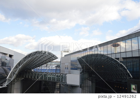 京都駅の大屋根・空中経路(JR京都駅/京都市下京区) 京都駅の大屋根・空中経路(JR京都駅/京都市下京区) 12491262