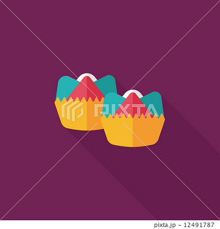 Chinese New Year flat icon with long shadow,eps10 ,Chinese steam Chinese New Year flat icon with long shadow,eps10 ,Chinese steam 12491787