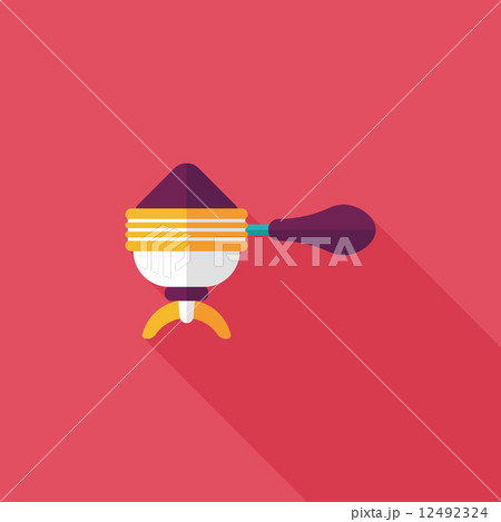 grinding coffee machine flat icon with long shadow,eps10 grinding coffee machine flat icon with long shadow,eps10 12492324