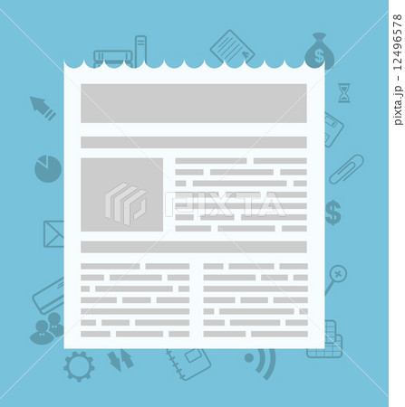 Sigh simple icon newsletter for web and application design Sigh simple icon newsletter for web and application design 12496578