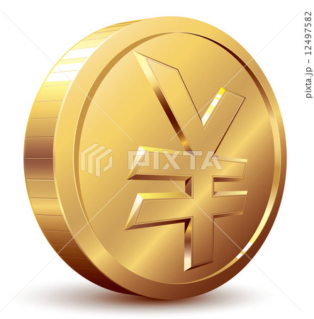 Yen coin 12497582