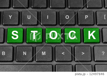 stock word on keyboard stock word on keyboard 12497846