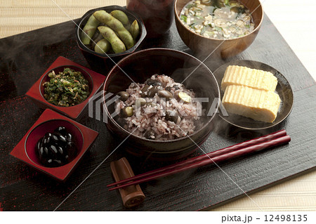 黒豆ごはん 12498135