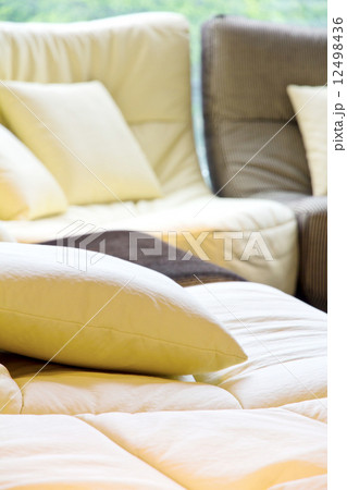 Soft cushion in sofa Soft cushion in sofa 12498436