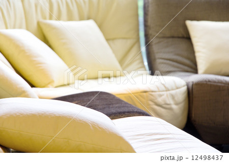 Soft cushion in sofa Soft cushion in sofa 12498437