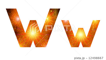 Set of letters, firework, W 12498667