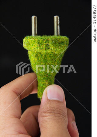 green electric plug ,energy concept green electric plug ,energy concept 12499577