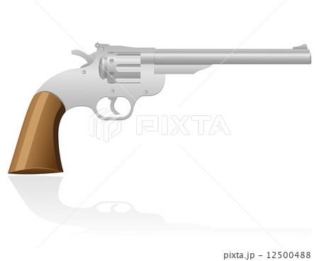 revolver the wild west vector illustration 12500488
