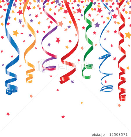 Serpentine and confetti background 12503571