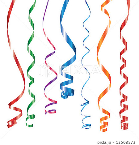 Multi colored curling ribbon 12503573