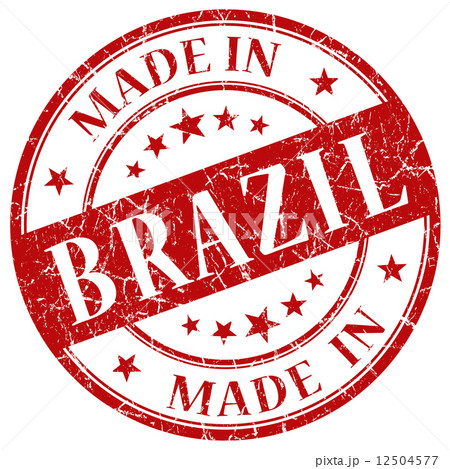 Made In Brazil red stamp 12504577