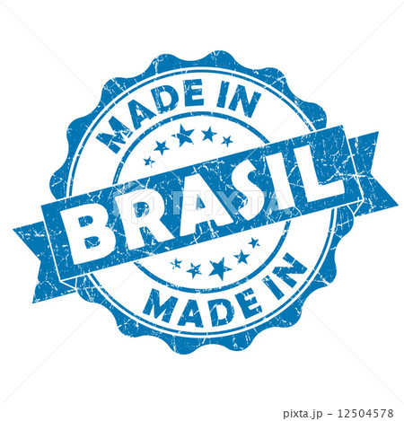 made in brasil grunge seal made in brasil grunge seal 12504578