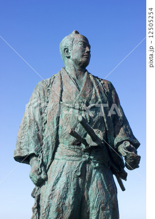間宮林蔵の立像、宗谷岬 12505254