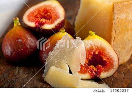 pecorino cheese and fresh figs pecorino cheese and fresh figs 12509057